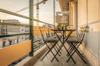 A balcony or terrace at Hermes Apartment on Aristotelous Midas Home
