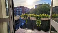 Balkón alebo terasa v ubytovaní Milano City Apartments - Stylish House Free WiFi-Parking-Airport