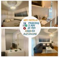 Plan piętra w obiekcie Superbe Appartement cosy et calme avec un parking