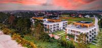 Budynek, w którym mieści się apartament