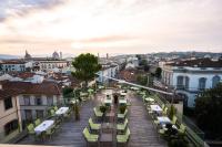 Nespecifikovaný výhled na destinaci Florencie nebo výhled na město při pohledu z hotelu