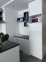 Kuchyň nebo kuchyňský kout v ubytování Studio Apartman Ante