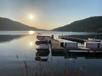 Plán poschodí v ubytovaní Gîte confortable à Gérardmer avec vue sur lac, 3 chambres, balcon, garage et parking privatif - FR-1-589-423