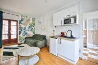 Kuchyňa alebo kuchynka v ubytovaní 21#Studio 2Pers#Sèvres-Lecourbe#Necker