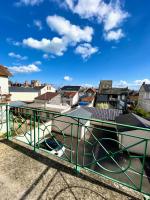 a view from the roof of a building at Salm YourHostHelper in Ouistreham