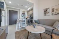 Kuchyň nebo kuchyňský kout v ubytování City View I 1 Bedroom Apartment I Golf Vita, Damac Hills