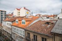 A general view of Ourense or a view of the city taken from Az apartmant