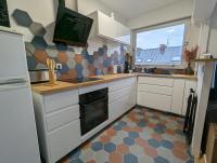 Kuchyňa alebo kuchynka v ubytovaní Appt cosy en cœur de ville proche Lille - 15 min