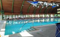 Bazén v ubytovaní Spa Residence Carbona Mona Lila Apartman alebo v jeho blízkosti