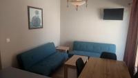 A seating area at Vasileiou Apartments