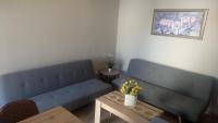 A seating area at Vasileiou Apartments