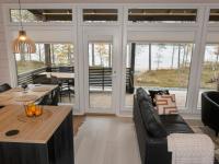 Posezení v ubytování Holiday Home Villa korpi by Interhome