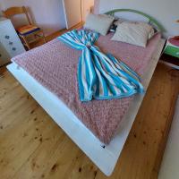 Posteľ alebo postele v izbe v ubytovaní Apartments Vesna Murter