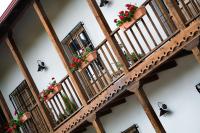 Balkón nebo terasa v ubytování Hotel Rural La Peregrina
