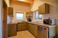 Kuchyň nebo kuchyňský kout v ubytování Apartmány Zaječák