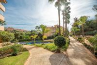 Vonkajšia záhrada v ubytovaní La Terraza Apartment Elviria Marbella