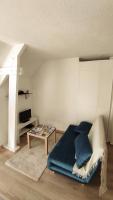 Część wypoczynkowa w obiekcie Studio Ouistreham entre centre-ville et plages