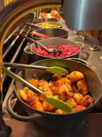 Jídlo v prázdninového domu nebo okolí