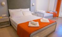 Postel nebo postele na pokoji v ubytování Palatino Hotel
