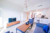 Expo Village Serviced Apartmentsにあるキッチンまたは簡易キッチン