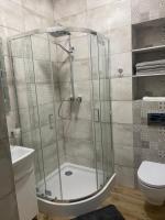 Kúpeľňa v ubytovaní Apartamenty Mikubo Wrocław