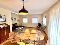 Posezení v ubytování Housing León La Imprenta