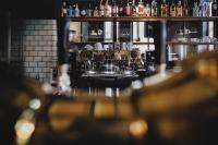 Lounge nebo bar v ubytování Factory Hotel