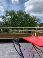 Balkón alebo terasa v ubytovaní Au 154 Bis - Joli Appartement avec Grande Terrasse et proche de la plage à Malo