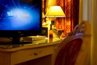 TV a/nebo společenská místnost v ubytování Locanda Poste Vecie