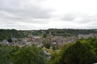 Widok na miasto Fougères z tego obiektu B&B