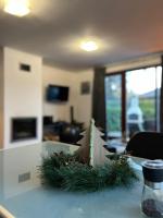 TV a/nebo společenská místnost v ubytování Relaxklub villa s wellness