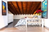 Posteľ alebo postele v izbe v ubytovaní -MalagaSunApts- Private Terrace Studio