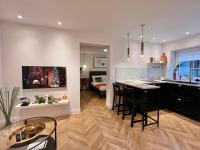Kuchyň nebo kuchyňský kout v ubytování Apartament Na Krzywym Kole
