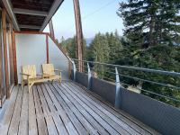 Balkón alebo terasa v ubytovaní Au Bachat-Bouloud, appartement 3 pièces 6 personnes avec balcon plein Sud