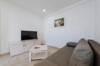 Televízia a/alebo spoločenská miestnosť v ubytovaní Apartments Mrkan