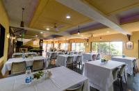 En restaurant eller et andet spisested på Saga Resort