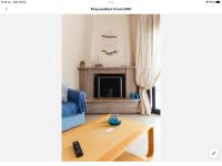 Posezení v ubytování Country house with amazing sea view