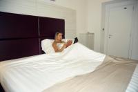 A bed or beds in a room at Hotel Fioralba