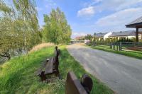 Vonkajšia záhrada v ubytovaní Wake domek Blue House Januszkowice