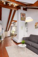 Część wypoczynkowa w obiekcie [Duomo - Pt.Romana - Bocconi] Top Floor Apartment