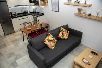 Posezení v ubytování 180 Home Precioso apartamento con patio San Bernardo 4