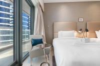 Půdorys ubytování Lux BnB Paramount Tower I Burj Views