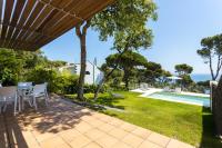 Plán poschodí v ubytovaní Luxury Villa in front of the beach POPETA