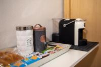 Coffee and tea making facilities at Case Baldelli La Chiostrina