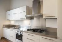 A kitchen or kitchenette at Artsy and elegant apartment near Pantheon