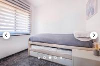 Postel nebo postele na pokoji v ubytování Preciosa casa en Sant Cebrià de Vallalta