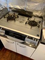 Zenibako House 2fにあるキッチンまたは簡易キッチン