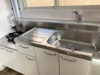 Zenibako House 3F-RoomDにあるキッチンまたは簡易キッチン