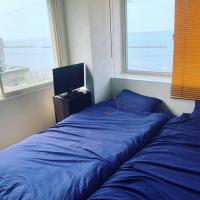Zenibako House 3F-RoomDにあるベッド