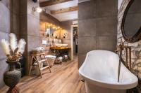 Kúpeľňa v ubytovaní Rustic Cozy house Pupy